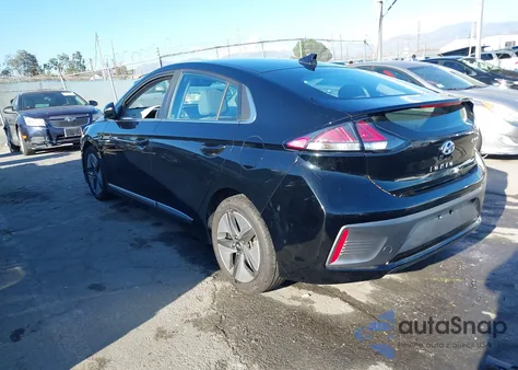2020 Hyundai Ioniq Hybrid Sel z USA, uszkodzony, nr VIN KMHC85LC9LU235675